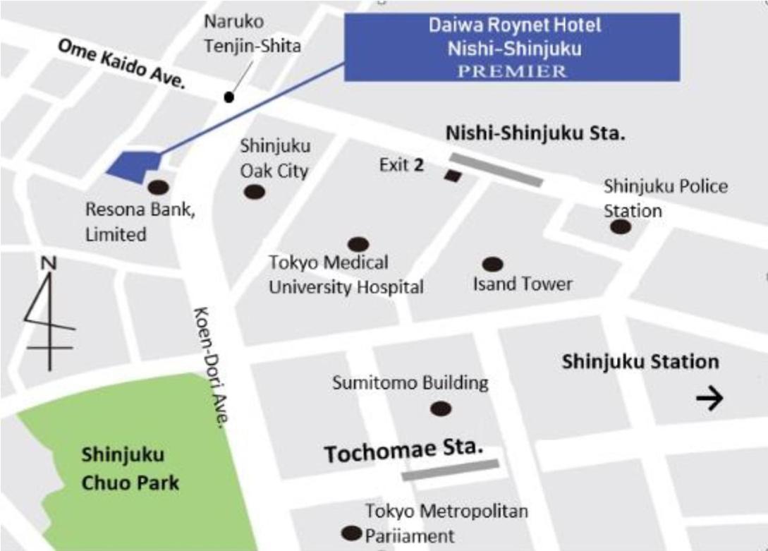 Daiwa Roynet Hotel Nishi-Shinjuku Premier Tokyo Esterno foto